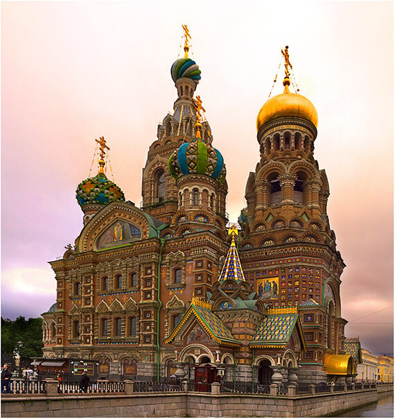 The Church of the Savior on Spilled Blood, Saint Petersburg, Russia