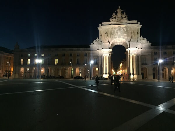 Lisbon Portugal at Night