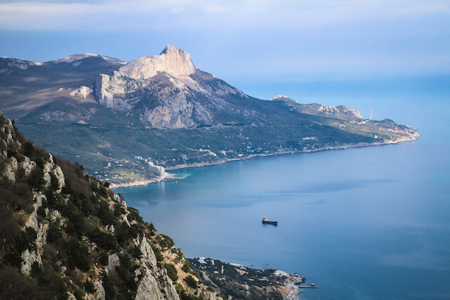 Crimea Ukraine Russia Hiking Travel Bay