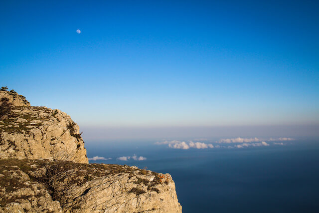 Crimea Ukraine Russia Hiking Travel Moon