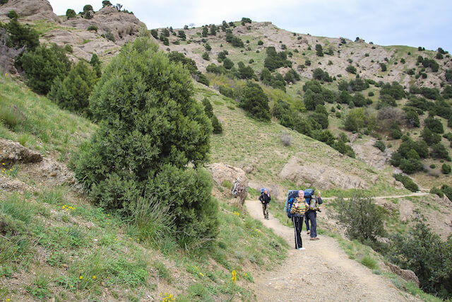 Crimea Ukraine Russia Hiking Travel Path