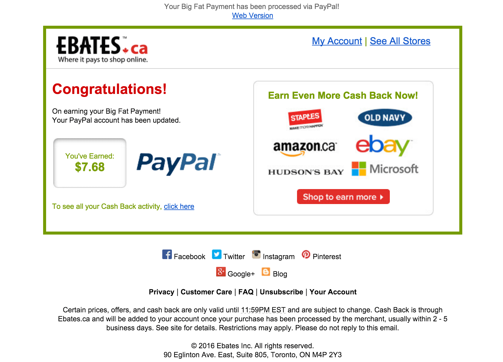Ebates Review + How it Works