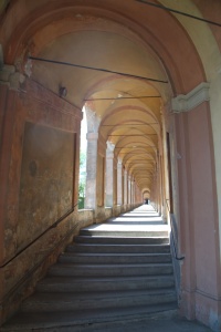 Bologna Italy Porticoes to Basilica San Luca