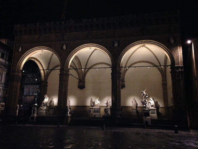 Florence Italy Night Walk